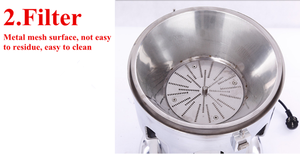 Pour blender électrique avec moteur 550W en acier inoxydable 15KG pour pomme, orange, citron et fruits - Product Image 3