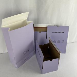 Sac de Courrier en Carton Kraft Blanc Extensible Écologique et Durable avec Soufflet et Logo Imprimé en Offset pour Vêtements - Product Image 3