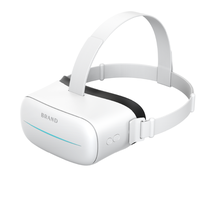 Headset VR Mandiri Chipset VR9 Resolusi 2.5k Termasuk Pengontrol Pembelajaran VR
