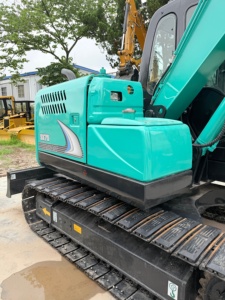 Excavatrice d'occasion Kobelco SK75 7,5 tonnes, pelle sur chenilles hydraulique d'occasion SK55 SK130 SK135SR, haute qualité à prix compétitif - Product Image 3