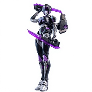Figurine d'action Mecha édition Blackout, modèle de robot en plastique à assembler, personnage Ashe de League of Legends, jouet - Product Image 3