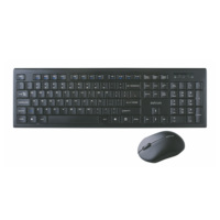 Kit clavier et souris sans fil 2.4G à bas prix pour ordinateur portable de bureau, ordinateur de bureau, périphérique professionnel, USB externe