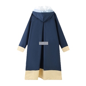 DELIA DJ-146 Imperméable Long de Randonnée et Voyage pour Adulte, Style Japonais Tendance, en Polyester Respirant avec Revêtement TPU - Product Image 3