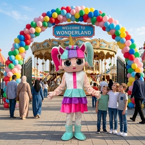 Costume de mascotte personnalisé Shengchi, adorable licorne, personnage <span class=keywords><strong>Lol</strong></span>, poupées <span class=keywords><strong>Lol</strong></span> Gilr, costume de mascotte pour la fête cosplay - Product Image 1