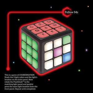 <span class=keywords><strong>Jeu</strong></span> électronique de mémoire et de réflexion 4-en-1 pour enfants, garçons et filles, avec cube lumineux, jouet éducatif STEM - Product Image 3