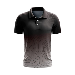 เสื้อโปโลผู้ชายผ้าฝ้ายน้ำหนักปานกลาง ระบายอากาศได้ดี แขนสั้น ทรงหลวม สวมใส่สบาย เหมาะสำหรับการเดินทาง อยู่บ้าน หรือวันฤดูร้อน น้ำหนักเบา - Product Image 2