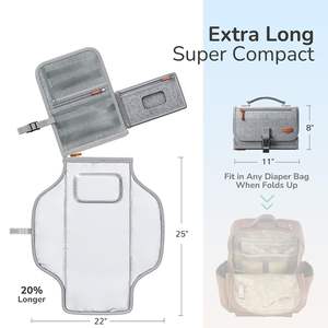 Muestra Gratuita, Cambiador de Pañales Portátil de Alta Calidad, Impermeable, para Bebés - Product Image 3