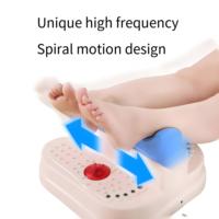 Masseur électrique pour les pieds avec rouleaux Shiatsu, masseur de spa pour les pieds à pétrissage profond pour soulager la fasciite plantaire