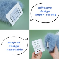 Nouvelle décoration de queue de voiture électrique à commande vocale, créative, en peluche, télécommandée, avec rembourrage en coton PP