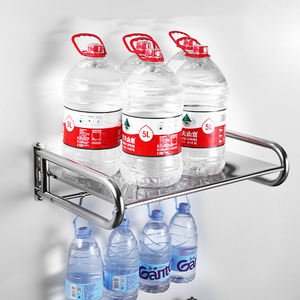 Support mural pour four à micro-ondes, étagère, support de cuisinière, support mural pour four à micro-ondes, cuisine, pizza, avec crochets de rangement - Product Image 4