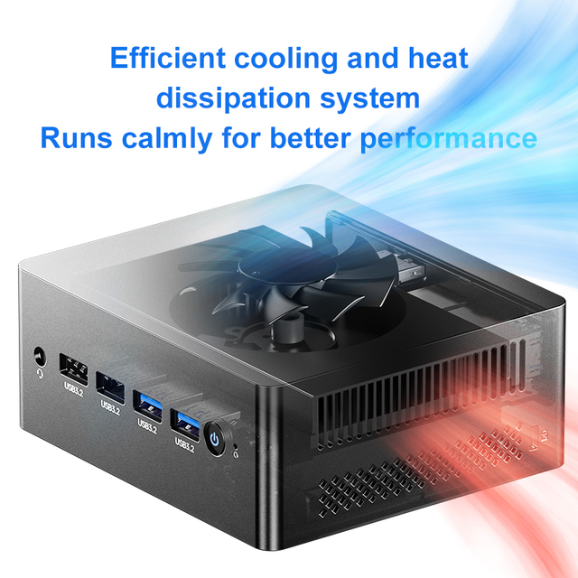 High Quality Mini PC Gaming Windows11pro Core N100 Support 8G/16G RAM 512G SSD DDR4 RAM WIFI LAN OEM ODM Mini Pcs for US/EU/JP