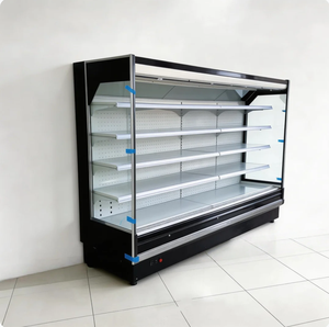 <span class=keywords><strong>Vitrine</strong></span> <span class=keywords><strong>réfrigérée</strong></span> ouverte <span class=keywords><strong>pour</strong></span> fruits, légumes et boissons laitières, équipement de réfrigération commercial <span class=keywords><strong>pour</strong></span> supermarchés - Product Image 3