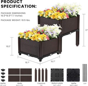 Ecologico interno/<span class=keywords><strong>esterno</strong></span> moderno impianto di impianto in polvere rivestito <span class=keywords><strong>vaso</strong></span> di <span class=keywords><strong>fiori</strong></span> di drenaggio appesa per <span class=keywords><strong>fiori</strong></span> artificiali - Product Image 3