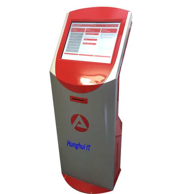 17inch Wireless Bank Queue Calling Management System Machine with Thermal Printer