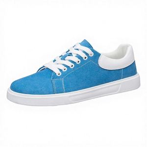 Zapatillas Retro de Skateboarding para Hombre, de Ante Sintético, con Plataforma de Suela Gruesa, Bajas con Cordones, para Primavera, que Aumentan la Altura - Product Image 2