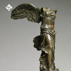 Sculpture en bronze artisanale personnalisée de la déesse de la victoire sans tête, grande sculpture en métal pour décoration intérieure et extérieure, art de la maison et du jardin - Product Image 1