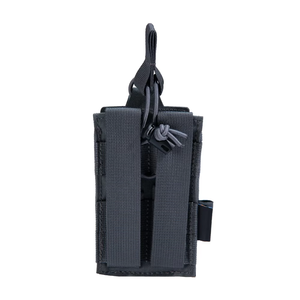 Pochette de magazines kangourou découpée au laser Élastique 500D Nylon Tactique Open Top MOLLE Pochettes magnétiques simples - Product Image 3