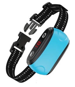 Gran oferta, protección de seguridad contra vibraciones, fijo/ciclo, antiladridos sin collar, collar para dejar de ladrar con batería, Control inteligente de ladridos A - Product Image 1