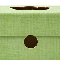 Boîte d'expédition carrée personnalisée faite à la main, emballage en vrac pour l'e-commerce, boîte de transport, boîte cadeau imprimée, boîte en carton avec ruban