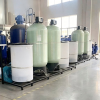 Système de filtration adoucisseur d'eau automatique pour fabricants en gros, éliminant les ions calcium, magnésium et le carbonate de calcium
