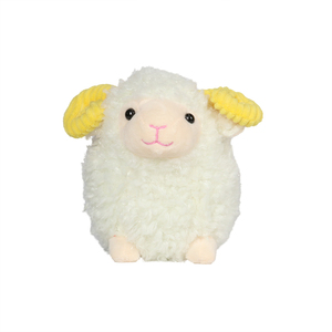 Peluche Realistico di Pecora 2023, Giocattolo Morbido e Carino, Pecorella Gialla in Peluche - Product Image 2