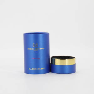 Cylindre en tube <span class=keywords><strong>de</strong></span> carton biodégradable imprimé personnalisé pour cadeau cosmétique parfum huiles essentielles poudre libre crème pour le visage perruques - Product Image 3