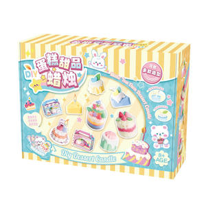 Kit de Velas Aromáticas Toyman Diy, Forma Personalizable, Mecha de Algodón No Tóxica, Manualidades para Niños de 8 Años en Adelante - Product Image 1