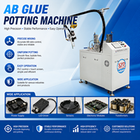Máquina de Dosificación de Resina Epoxi Semiautomática Industrial de Dos Componentes, Sistema de Llenado y Dispensación de Precisión
