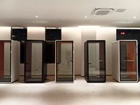 Offre Spéciale : Cabine de Travail Modulaire Amovible en Aluminium, Portable, pour Bureau Compact ou Espace Privé, Facile à Installer en Extérieur