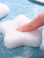 Éponge de bain douce et sûre pour nouveau-nés et tout-petits, en forme de patte de chat, pour le nettoyage du corps/du visage, JIY OEM