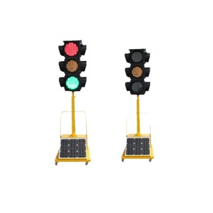 Feu de signalisation solaire portable avec écran LED en ABS pour signalisation de commande de circulation - Product Image 5