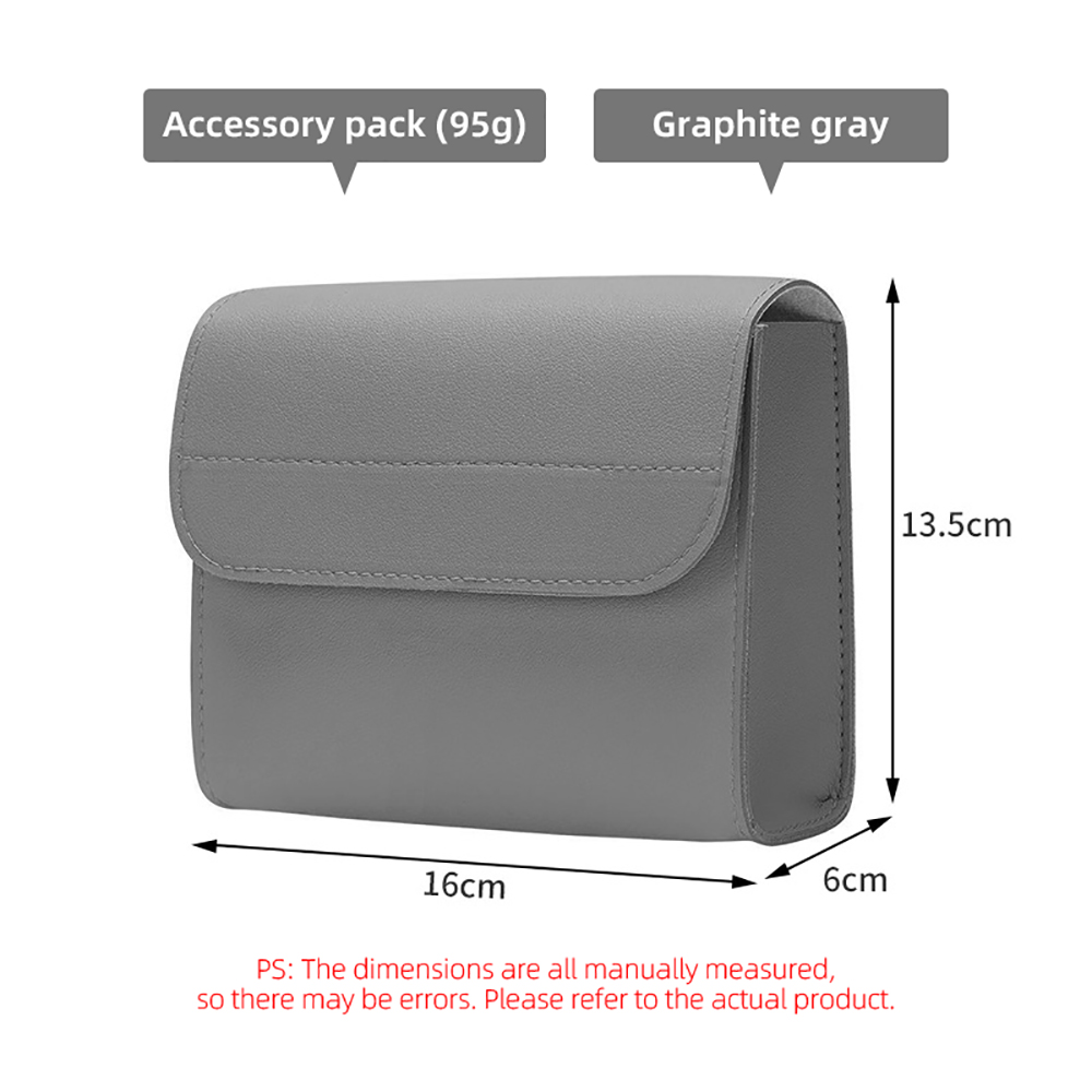 Sac d'électrothérapie gris 16x13,5x6cm