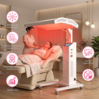 Lit de luminothérapie rouge professionnel pour tout le corps, PBM, 8 longueurs d'onde, haute puissance, système de luminothérapie LED de qualité médicale, système de bien-être