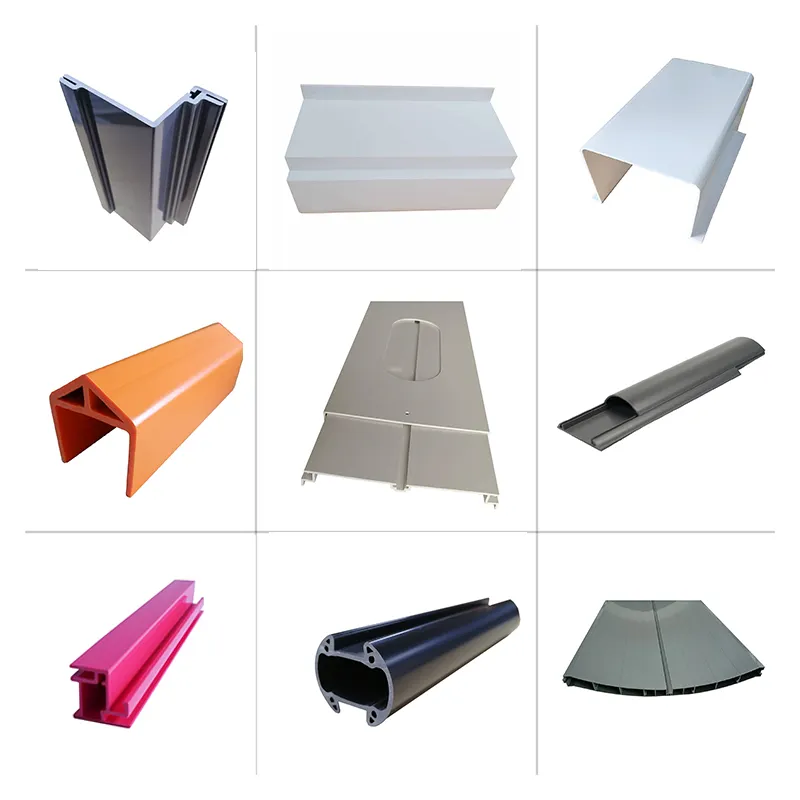 Customized PVC Profile windows and doors pvc profile U Shape Angle PVC Extruded plastic building materials