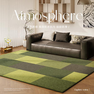 Tapis de salon Bangkok A Bangkok B Bangkok C Bangkok D Bangkok E, rectangulaire, vintage chic, résistant aux taches, couverture complète, épaissi - Product Image 4