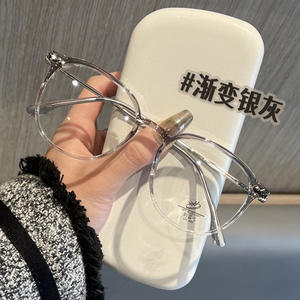 Nueva montura redonda para gafas Tr90 31110, montura completa, lentes de PC unisex con protección UV para visión cercana, diseño geométrico, origen Taizhou - Product Image 4