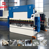 Prensa Plegadora Hidráulica Semiautomática con Sistema de Control TP10S para Láminas de Acero Inoxidable, Aluminio y Acero al Carbono, 11kw Delem