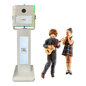 Machine Photobooth Miroir Selfie avec Écran Vert, Compatible iPad et Appareil Photo, Impression Instantanée, Station Selfie Portable pour Événements et Fêtes - Product Image 1