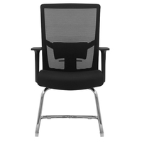 Chaise rigide basique à pied métallique personnalisée, la plus populaire, fauteuil, sillas de cliente, oficina
