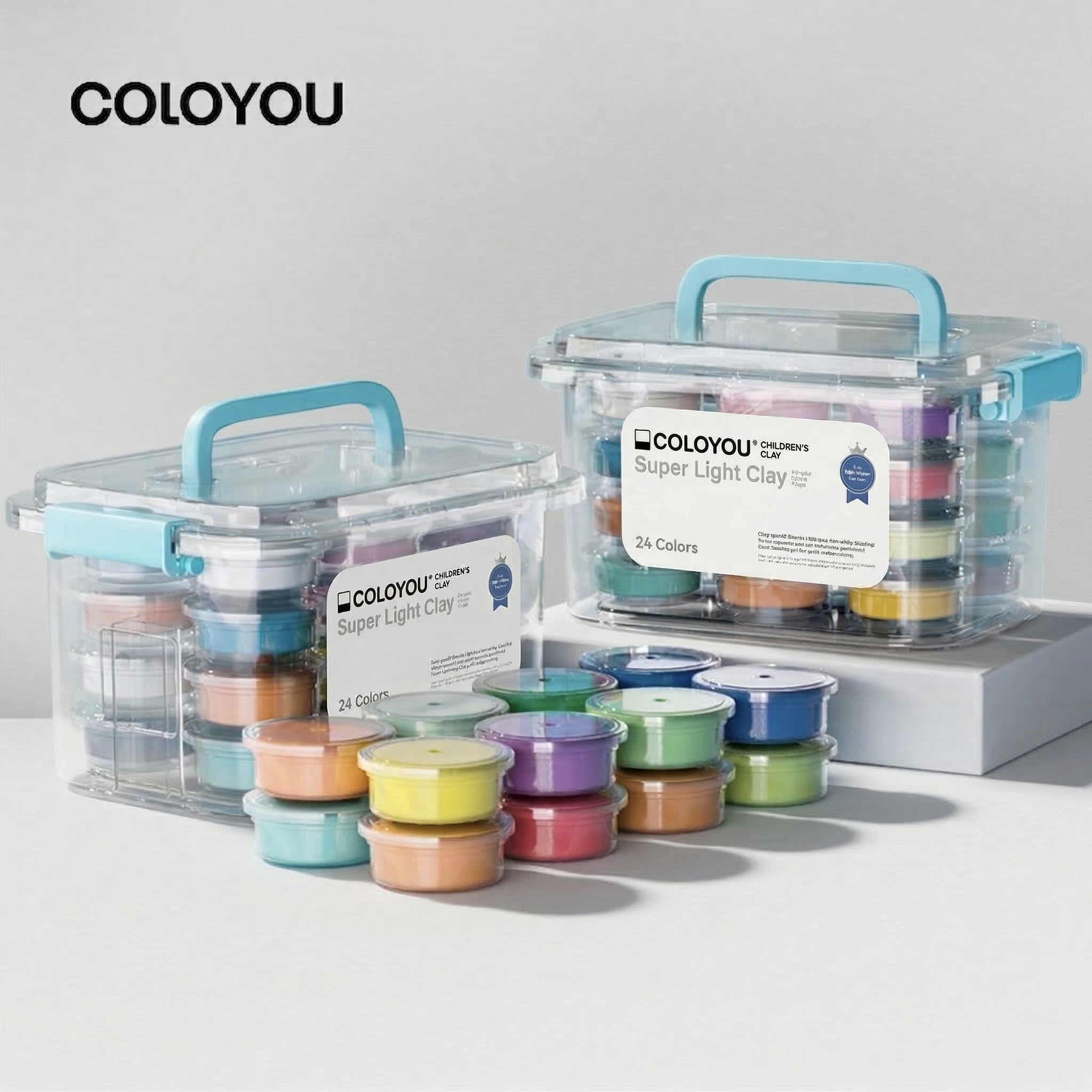 Ensemble de rangement 24 couleurs
