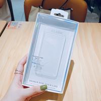 Boîte suspendue personnalisée en gros avec bord holographique argenté et trou de suspension pour emballage de coques de téléphone de luxe