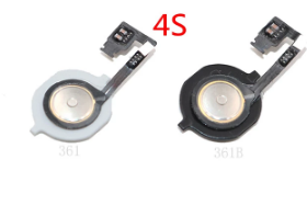 Nút Home Có Cáp Mềm Không Có Touch ID Vân Tay Cho iPhone 5 5S 5C 4 4S Nút Home Có Cáp Mềm - Product Image 5