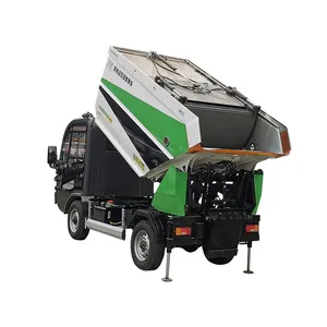 KEYU Chinese Manufacturer Electric Compressor Disposal Garbage Collector Truck for sale