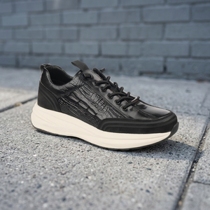 High Quality M525 Men Genuine Leather Winter Lace-up Sport Shoes <b>Memory</b> <b>Foam</b> Anti Slip for Wholesale - Product Image 3