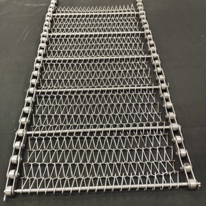 Chaîne de montage de convoyeur de nourriture personnalisée, courroie en spirale en acier inoxydable résistant aux hautes températures, chaîne de bande transporteuse d'usine - Product Image 6
