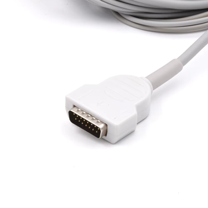 Compatibel voor <span class=keywords><strong>GE</strong></span> Marquette MAC600 10-afleidingen AHA Clip <span class=keywords><strong>EKG</strong></span>-kabel MAC 1100 Medische <span class=keywords><strong>EKG</strong></span>-kabels voor ziekenhuisgebruik - Product Image 3