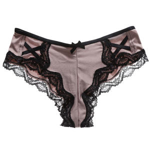 Braguitas de Algodón Puro para Mujer, de Alta Elasticidad, Suaves, Sexys, con Encaje y Diseño Hueco en la Parte Trasera - Product Image 4