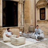 Unique Mobilier de jardin en plein air Canapé inclinable Canapé de jardin Chaise longue lit de repos pouf de plage