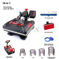 Presse à chaud numérique 11-en-1 de 38"x38" pour sublimation et transfert thermique