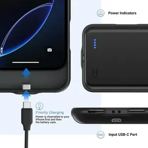 Étui de <span class=keywords><strong>batterie</strong></span> externe 10000 mAh pour <span class=keywords><strong>iPhone</strong></span> 17 <span class=keywords><strong>Pro</strong></span> <span class=keywords><strong>Max</strong></span> <span class=keywords><strong>12</strong></span> 13 14 15 16 <span class=keywords><strong>Pro</strong></span> <span class=keywords><strong>Max</strong></span> 16E 16 Plus MINI 11 6 6S 7 8 – <span class=keywords><strong>Coque</strong></span> de protection avec <span class=keywords><strong>batterie</strong></span> intégrée - Product Image 6